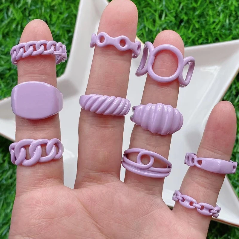 New Bulk sale trendy simple finger ring for women rainbow color ring for summer various brass baked enamel pastel jewelry ring, Mix color
New Bulk sale trendy simple finger ring for women rainbow color ring for summer various brass baked enamel pastel jewelry ring, Mix color