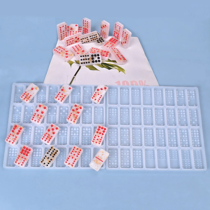 Custom DIY Epoxy Resin Shiny Silicone Jumbo Domino Mold Professional Domino Mold Tianjiu paijiu
Custom DIY Epoxy Resin Shiny Silicone Jumbo Domino Mold Professional Domino Mold Tianjiu paijiu