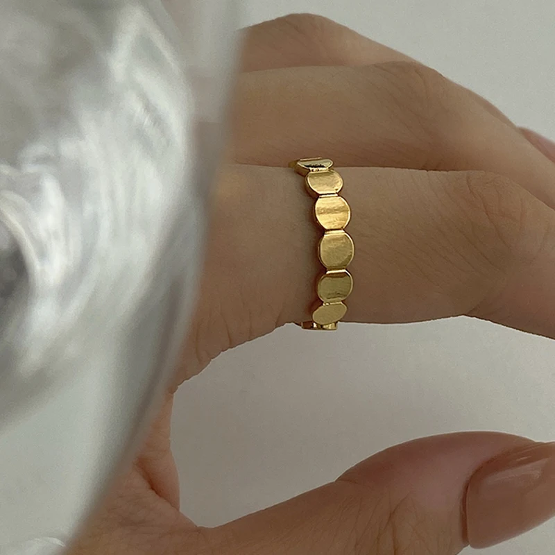Gold Silver Color Linked Circle Rings Round Geometric Rings for Women Minimalist Stacking Rings Adjustable 2020 Trendy
Gold Silver Color Linked Circle Rings Round Geometric Rings for Women Minimalist Stacking Rings Adjustable 2020 Trendy