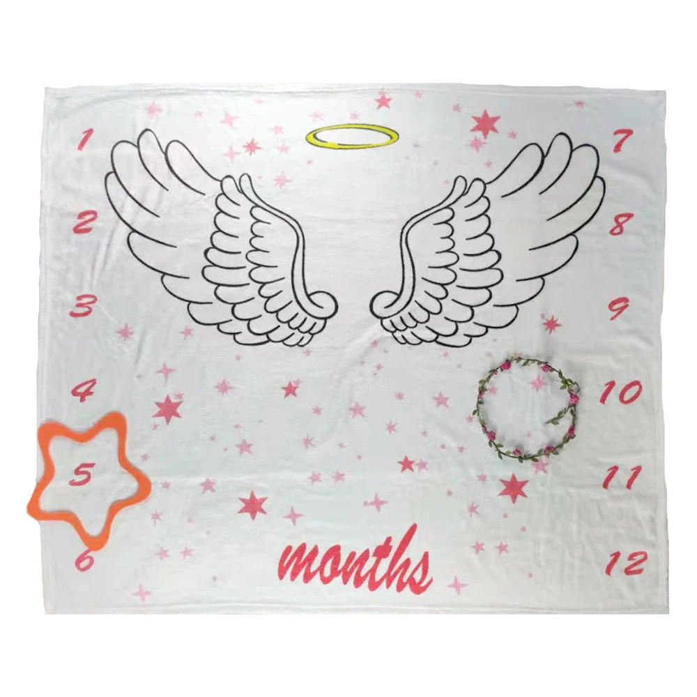 Lovely Premium Soft Flannel Fleece Decorative Baby Photography Memory Monthly Milestone Blanket, Customerized
Lovely Premium Soft Flannel Fleece Decorative Baby Photography Memory Monthly Milestone Blanket, Customerized