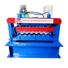 Factory hot sale galvanized metal roofing sheet making machine corrugated colour metal make roll machine