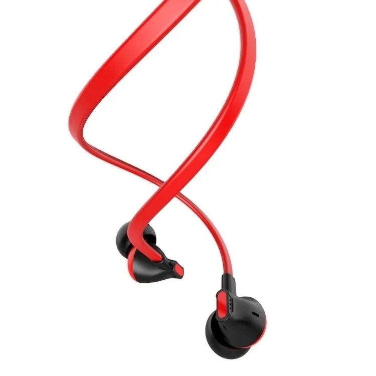 

In-Ear Headphones Noise Isolating Earphones with Microphone HiFi Stereo 3.5mm Interface Wired Earbuds, Red