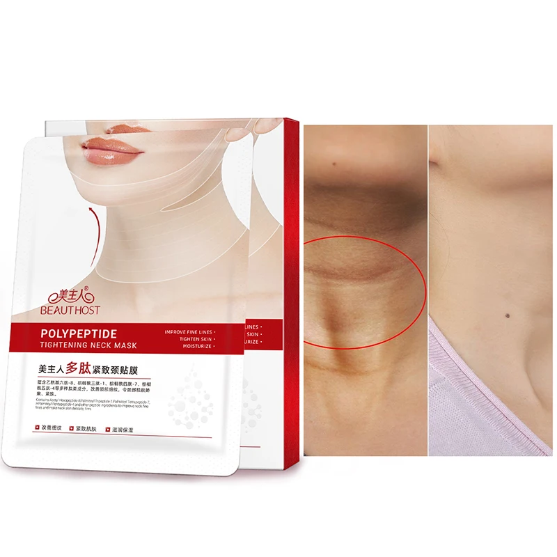 OEM ODM Beauty Cosmetic Products Anti Aging Wrinkle Skin Care Polypeptide Face Collagen Neck Mask V Face Facial Sheet Mask, White
OEM ODM Beauty Cosmetic Products Anti Aging Wrinkle Skin Care Polypeptide Face Collagen Neck Mask V Face Facial Sheet Mask, White