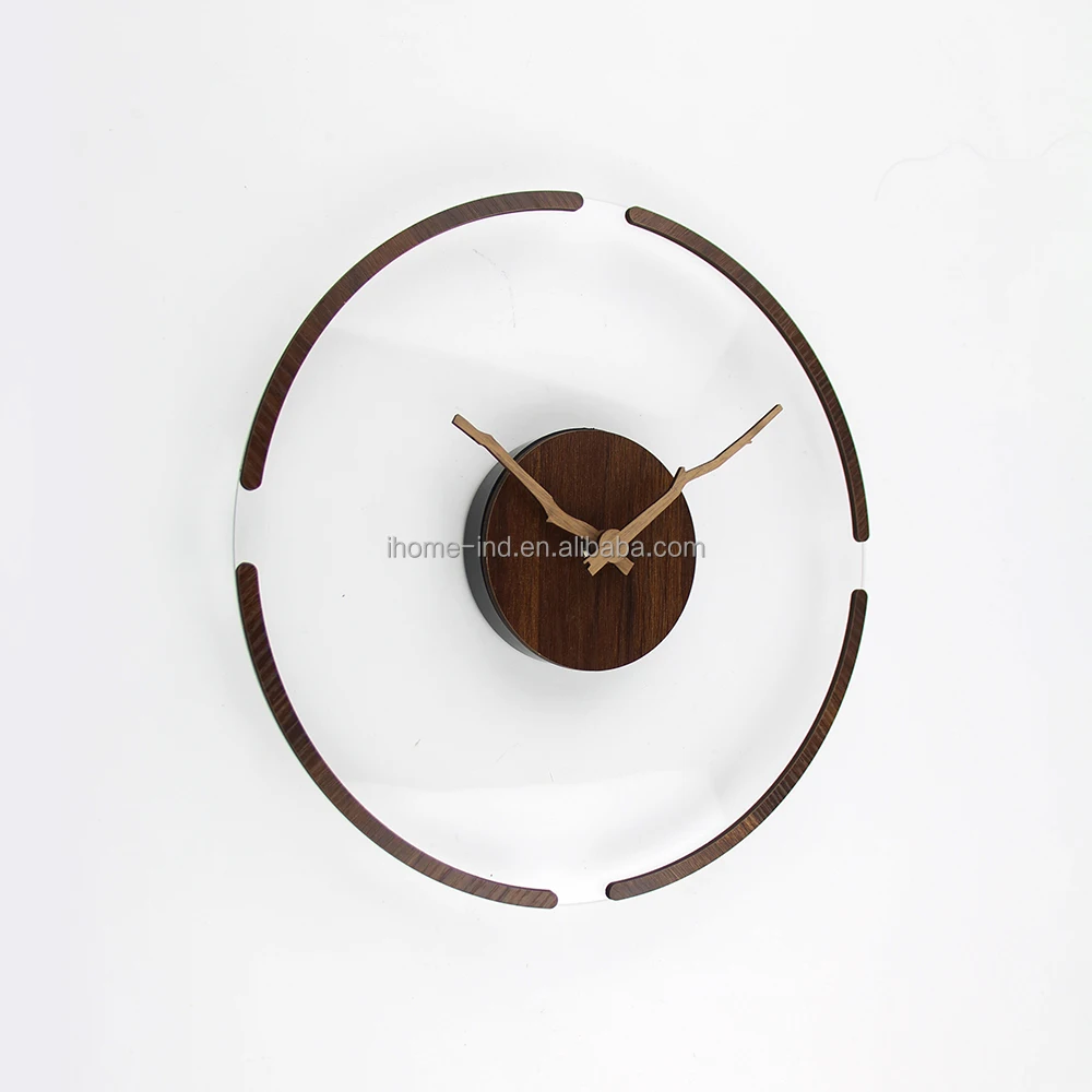 modern Wall decor Clocks minimalist luxury creative transparent wall clock 3d acrylic wood Decorative clock Living Room
modern Wall decor Clocks minimalist luxury creative transparent wall clock 3d acrylic wood Decorative clock Living Room