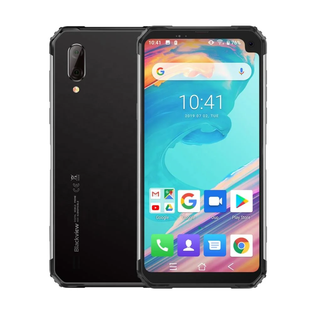 Original IP68 waterproof smartphone Blackview BV6100 6.88 '' super large screen 3GB+16GB 5580mah 4G NFC mobilephone
Original IP68 waterproof smartphone Blackview BV6100 6.88 '' super large screen 3GB+16GB 5580mah 4G NFC mobilephone