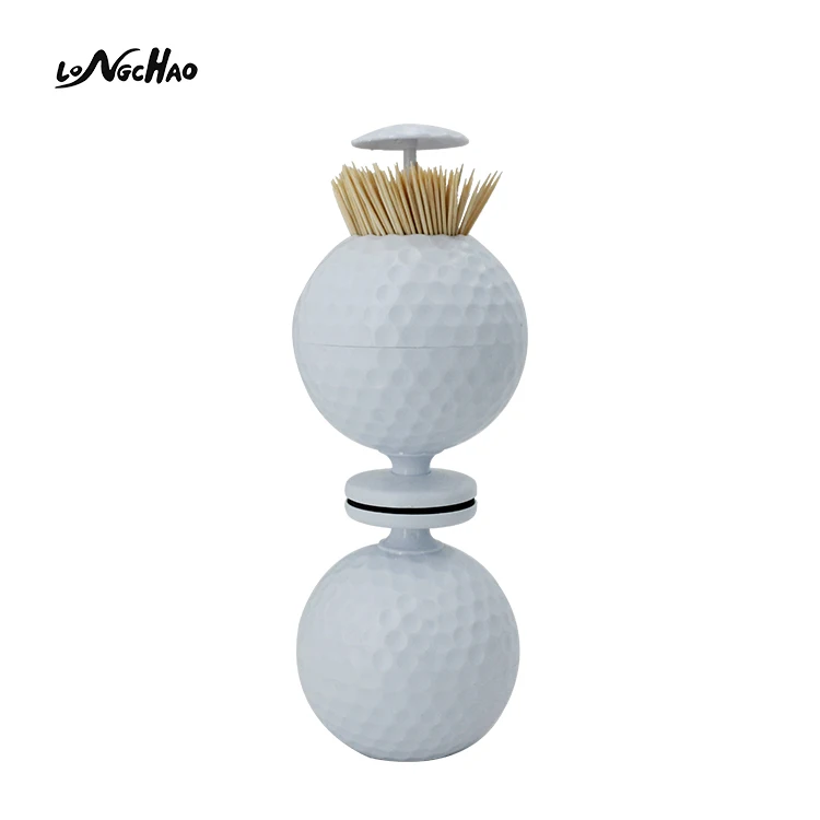 2020 Special Design Novelty Gift Golf Decoration Golf Ball Toothpick Holder, White
2020 Special Design Novelty Gift Golf Decoration Golf Ball Toothpick Holder, White