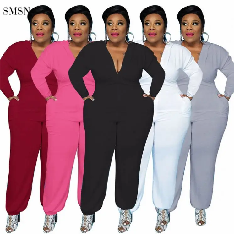 Amazon Large Size Solid Color Bat Shirt Pocket Zipper Jumpsuit Women Rompers And Jumpsuit Rompers
Amazon Large Size Solid Color Bat Shirt Pocket Zipper Jumpsuit Women Rompers And Jumpsuit Rompers