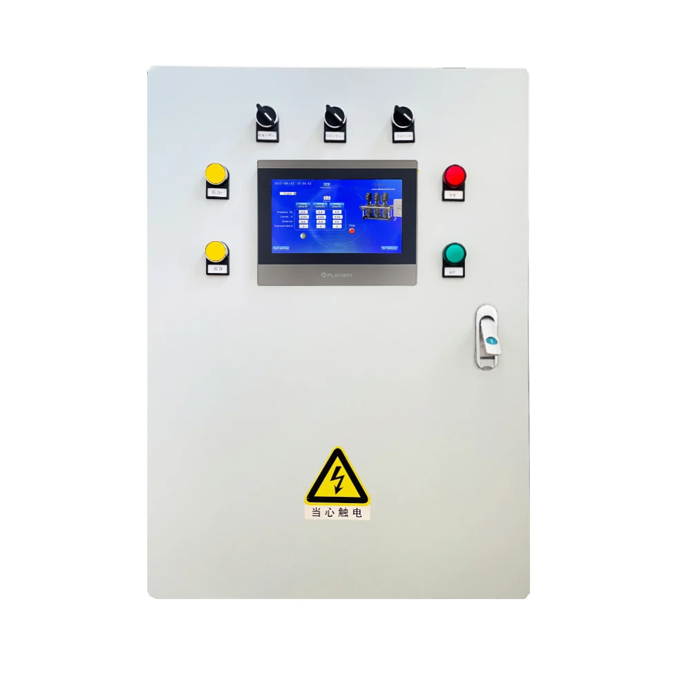 20kw 75KW manual auto vfd motor controller generator industry plc control panel with lcd touch screen
20kw 75KW manual auto vfd motor controller generator industry plc control panel with lcd touch screen