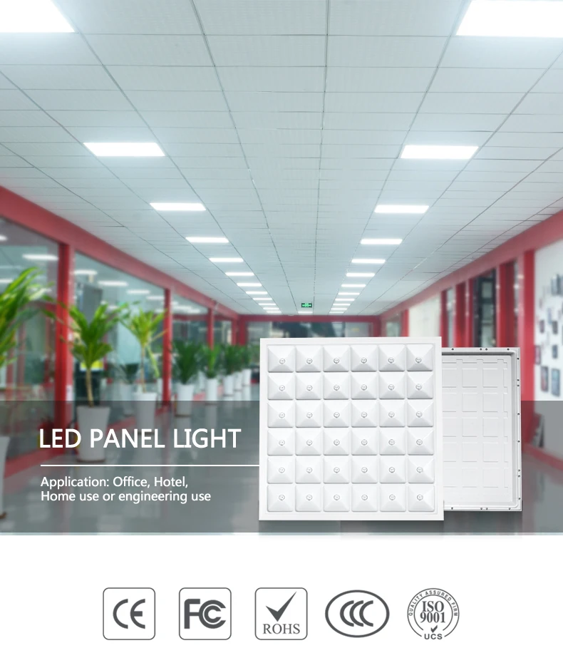 ALLTOP High quality white bright indoor lighting PC 36w square led panel light
