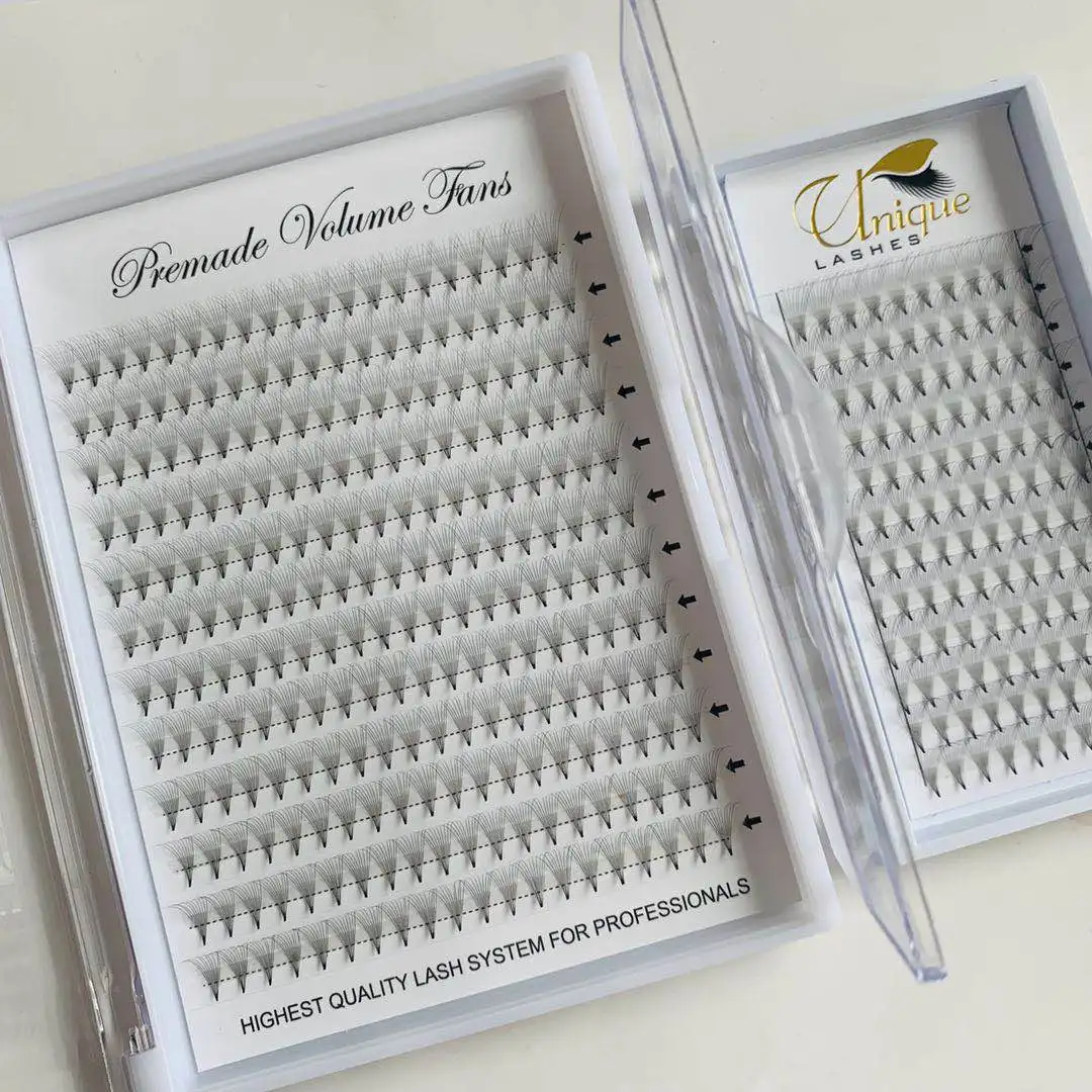 UniqueLASHES Accept Create Eyelashes Own Brand Big Tray Short stem 10D Premade Fans, Natural black
UniqueLASHES Accept Create Eyelashes Own Brand Big Tray Short stem 10D Premade Fans, Natural black