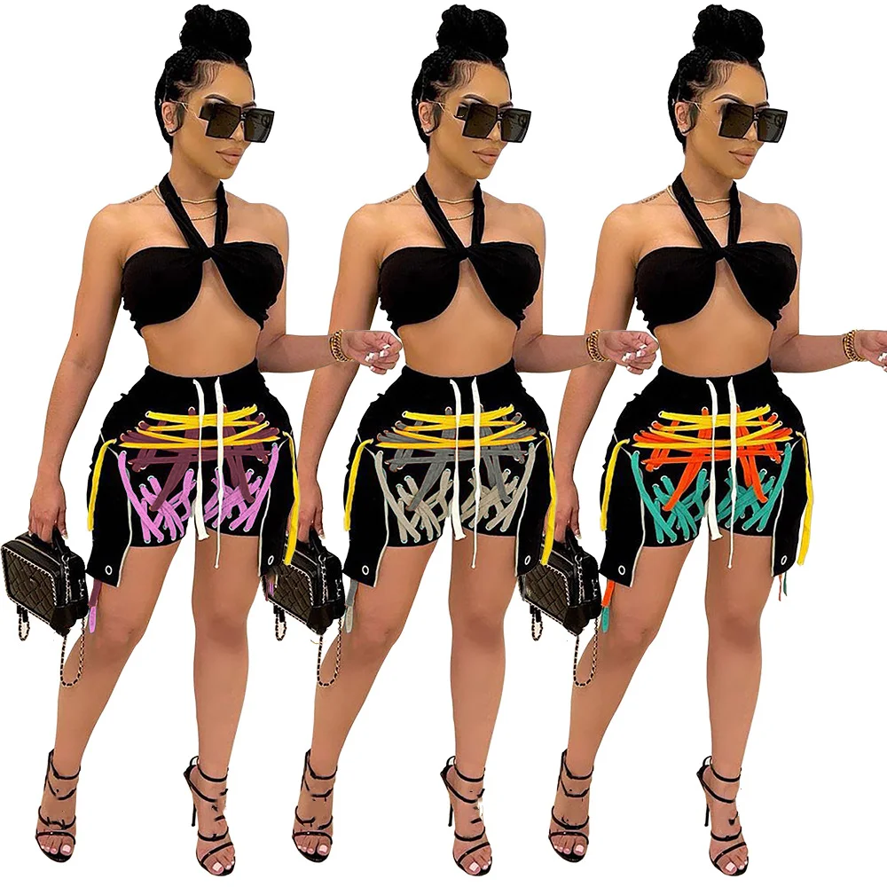 2021 Hot fashion high waist bandage ribbon women shorts tassel ladies street wear casual shorts pants
2021 Hot fashion high waist bandage ribbon women shorts tassel ladies street wear casual shorts pants
