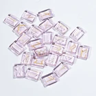 Fengshui decoration pink rose glass engraved divination stone rune stone set