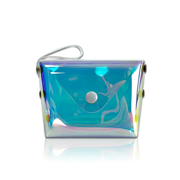 Wholesale Stylish Cute Waterproof Holographic PVC Coin Bag Transparent Mini Purse For Girls, Laser
Wholesale Stylish Cute Waterproof Holographic PVC Coin Bag Transparent Mini Purse For Girls, Laser