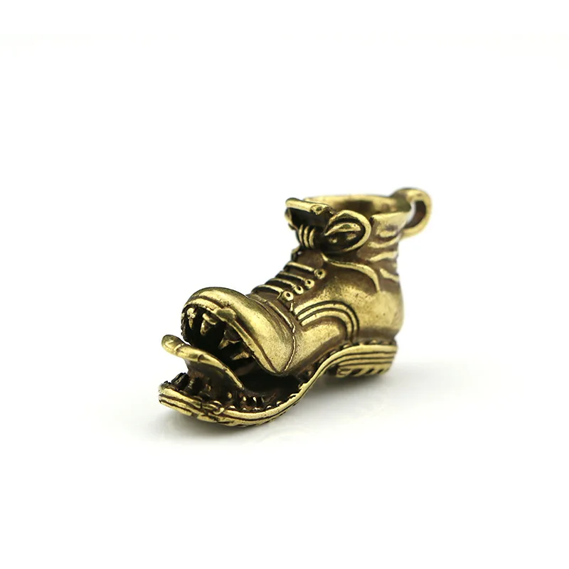 New Arrived Jewelry Funny Solid Open Leather Worn-out 3D Brass Shoe Charm Jewelry Ornament Necklace Pendant
New Arrived Jewelry Funny Solid Open Leather Worn-out 3D Brass Shoe Charm Jewelry Ornament Necklace Pendant