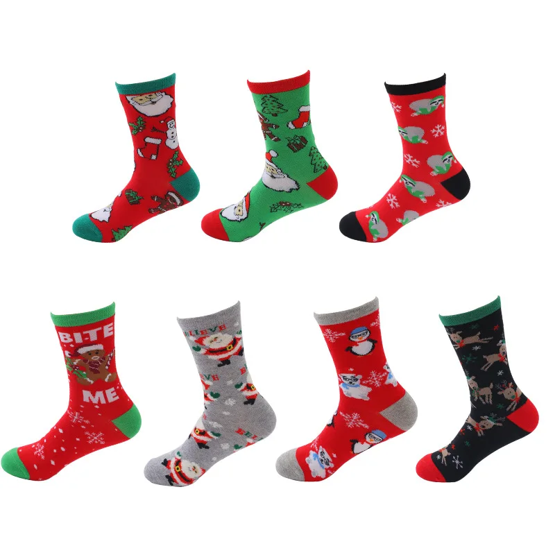 2020 New style women's cotton socks New Year elk snowman socks wholesale medium tube Christmas socks, As picture
2020 New style women's cotton socks New Year elk snowman socks wholesale medium tube Christmas socks, As picture