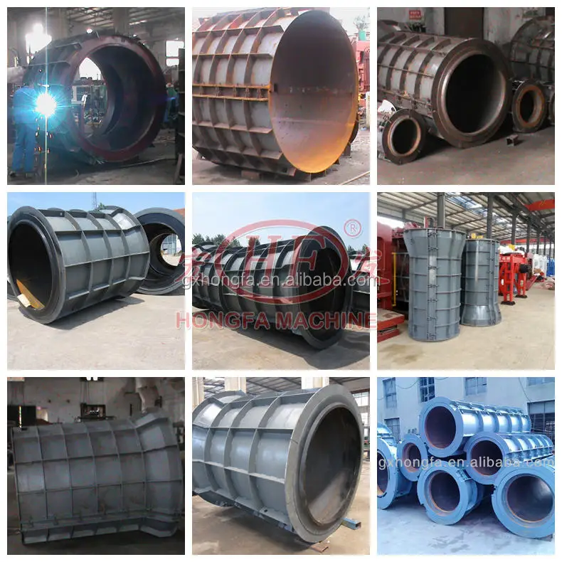 Hongfa horizontal screw extruding Pipe-Making machine, farm irrigation round pipe machine