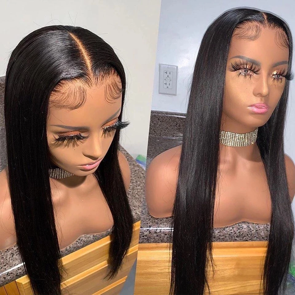 Cheap 150 Density Straight Human Hair Lace Front Wigs 13x4 Lace Frontal Brazilian Bone Straight Human Hair Wig
Cheap 150 Density Straight Human Hair Lace Front Wigs 13x4 Lace Frontal Brazilian Bone Straight Human Hair Wig