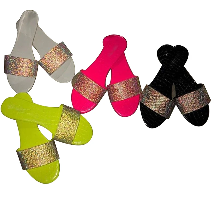 fashion summer walking slip on women sandals Colorful Pink 2021 ladies women bling slipper
fashion summer walking slip on women sandals Colorful Pink 2021 ladies women bling slipper