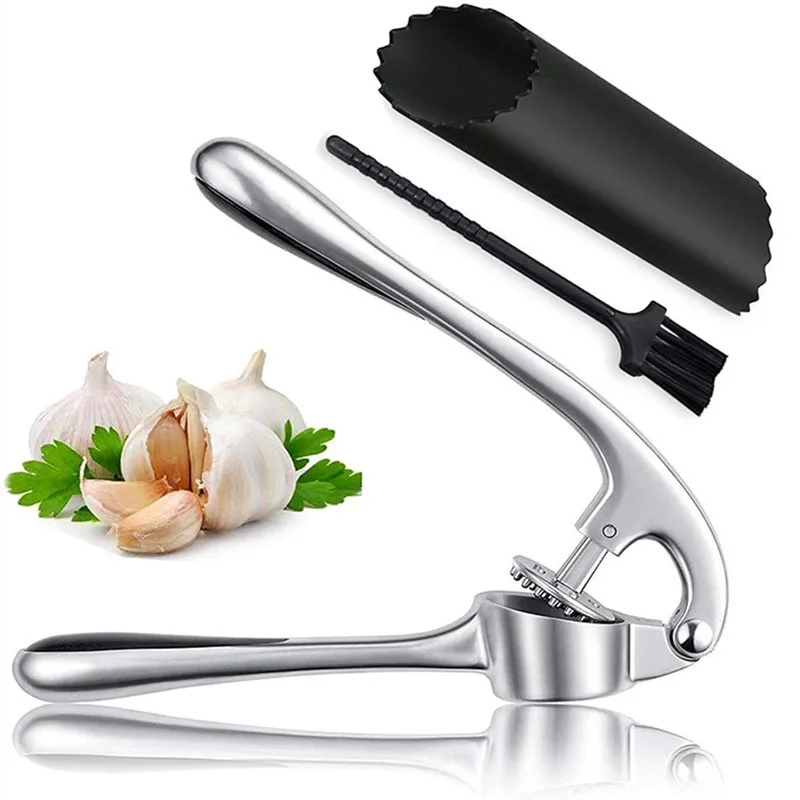 kitchen accessories garlic press grinder alloy garlic crusher household manual thickening garlic rammer stainless steel
kitchen accessories garlic press grinder alloy garlic crusher household manual thickening garlic rammer stainless steel