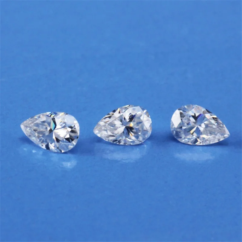 Moissanite Gems Pear Cut Jewelry 6x8mm D 1.2ct Test Positive Pear Loose Moissanite Gemstones Fancy Moissanite for Pendant
Moissanite Gems Pear Cut Jewelry 6x8mm D 1.2ct Test Positive Pear Loose Moissanite Gemstones Fancy Moissanite for Pendant
