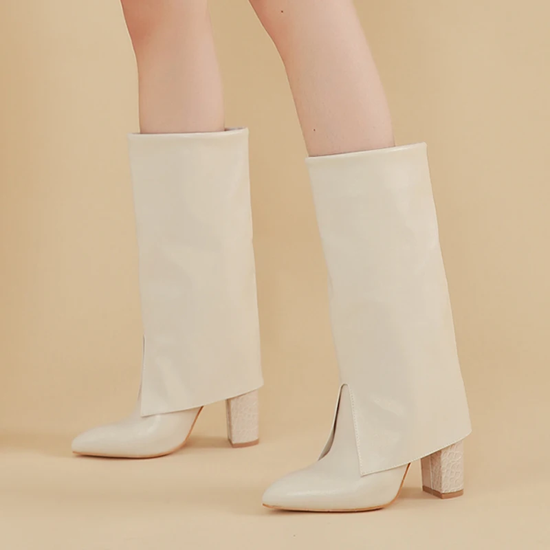 35-42 Women Pointed Toe Knee-High Boots Winter Shoes Fashion Concise Solid Color Style Long Boots Ladies Footwear
35-42 Women Pointed Toe Knee-High Boots Winter Shoes Fashion Concise Solid Color Style Long Boots Ladies Footwear