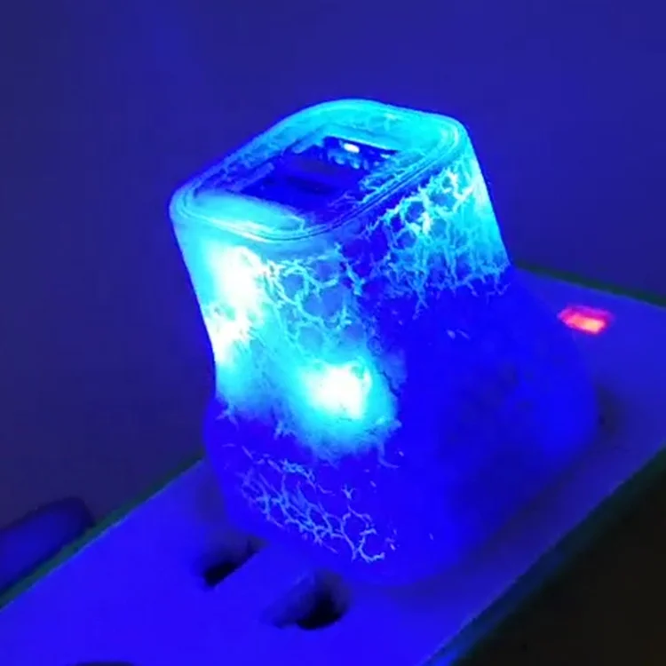 High Quality Multi Colors Crack Design Dual USB Port Light Up Led Wall Adapter Charger, Green blue white pink
High Quality Multi Colors Crack Design Dual USB Port Light Up Led Wall Adapter Charger, Green blue white pink