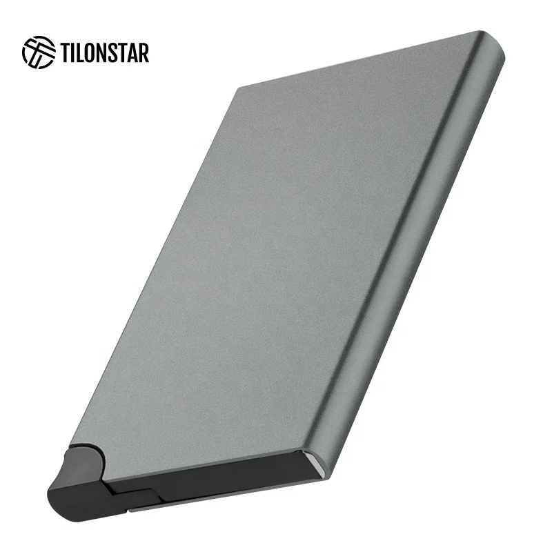 Front Pocket Customised Minimalist Aluminum Wallet Card Holder Wallet Slim Wallets For Men
Front Pocket Customised Minimalist Aluminum Wallet Card Holder Wallet Slim Wallets For Men