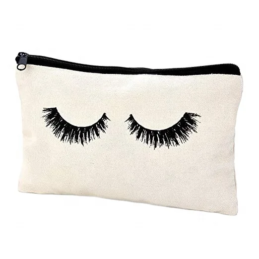 Eco-friendly Beauty Cosmetic Bag Canvas Make up Bag Cotton Pouch Pochette Top Quality Customized Cosmtic Bag/pencil Case Fashion
Eco-friendly Beauty Cosmetic Bag Canvas Make up Bag Cotton Pouch Pochette Top Quality Customized Cosmtic Bag/pencil Case Fashion