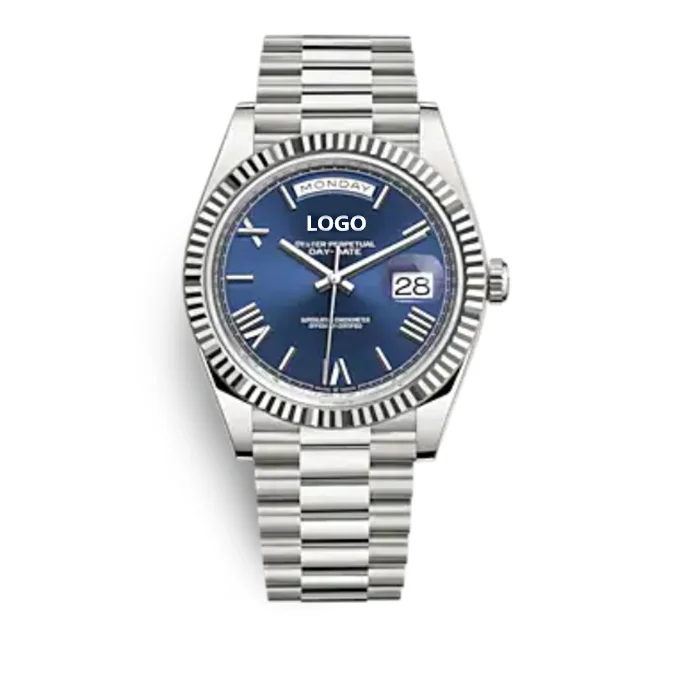 Men's and women's full-automatic mechanical 904L fine steel calendar series watches
Men's and women's full-automatic mechanical 904L fine steel calendar series watches