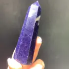 Wholesale Charming Stone Blue Goldstone Quartz Crystal Wand Points Healing for sale
