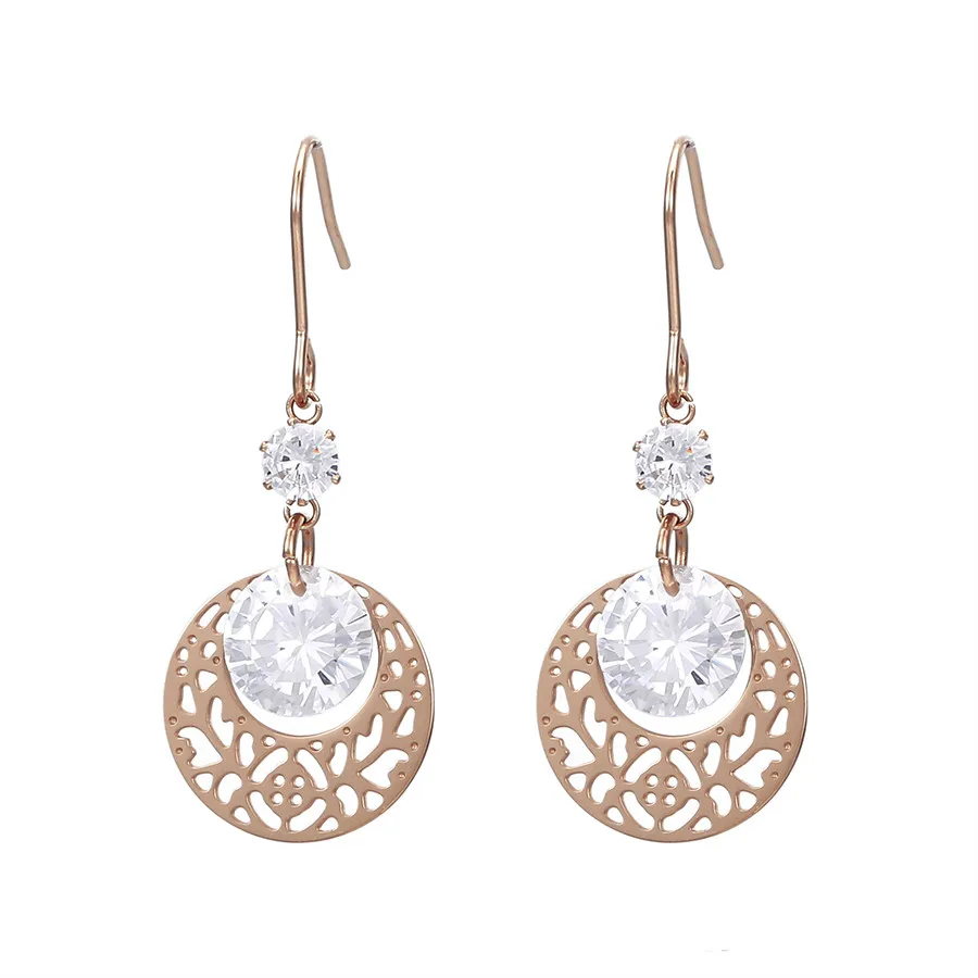 99424 Xuping jewelry fashion chic and generous retro wind rose gold ladies with diamond set long pendant earrings
99424 Xuping jewelry fashion chic and generous retro wind rose gold ladies with diamond set long pendant earrings