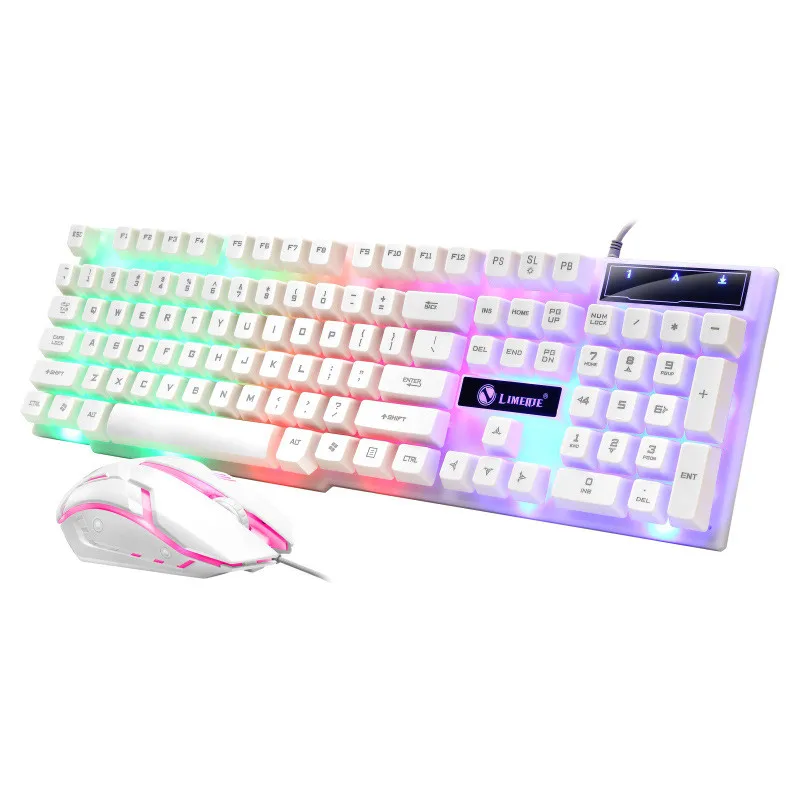 Chidoller mechanical gaming keyboard ergonomic design fast transmission waterproof wired usb Illuminated keyboard mouse set
Chidoller mechanical gaming keyboard ergonomic design fast transmission waterproof wired usb Illuminated keyboard mouse set