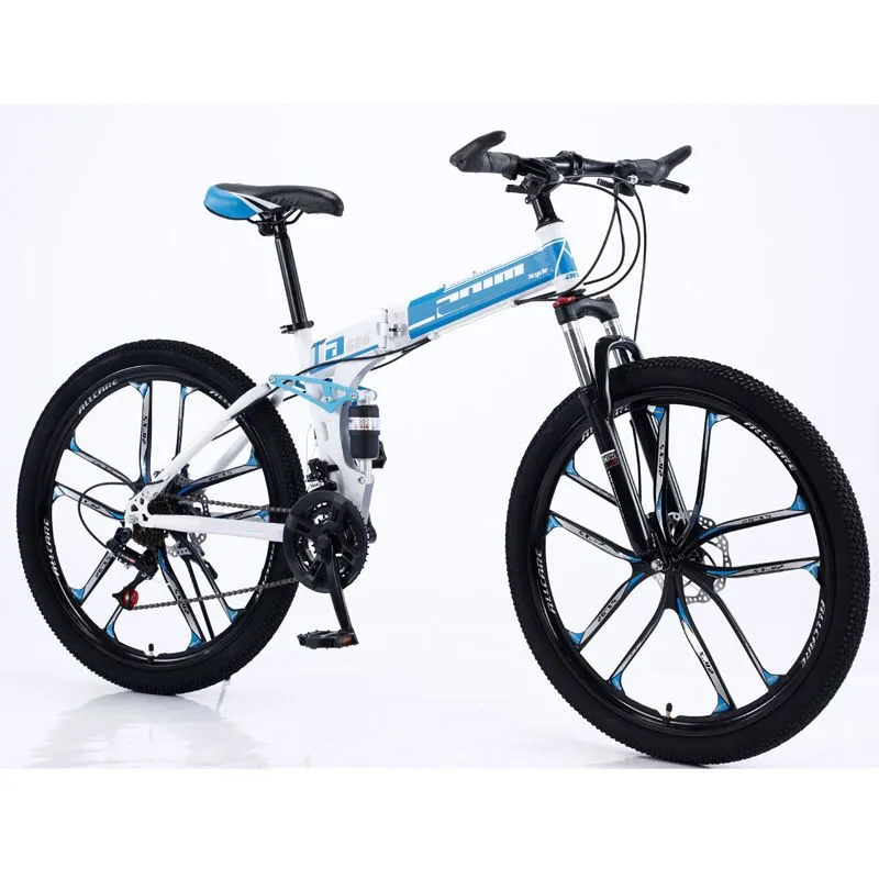 Folding mountain bike adult one-wheel double shock absorption off-road variable speed male and female middle school students fas
Folding mountain bike adult one-wheel double shock absorption off-road variable speed male and female middle school students fas
