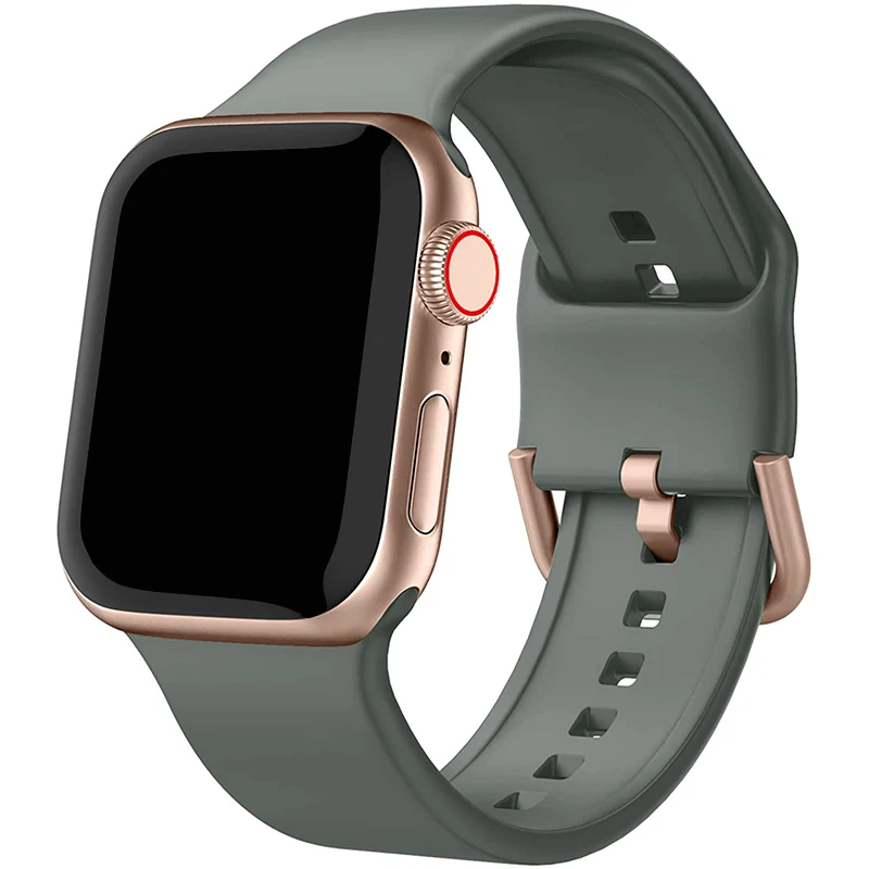 YuanQi Custom 38mm 42mm Designers Shockproof Silicone Smart Watch Sport Loop Strap for Apple iWatch Watch Band Series 3 4 5 6 7
YuanQi Custom 38mm 42mm Designers Shockproof Silicone Smart Watch Sport Loop Strap for Apple iWatch Watch Band Series 3 4 5 6 7