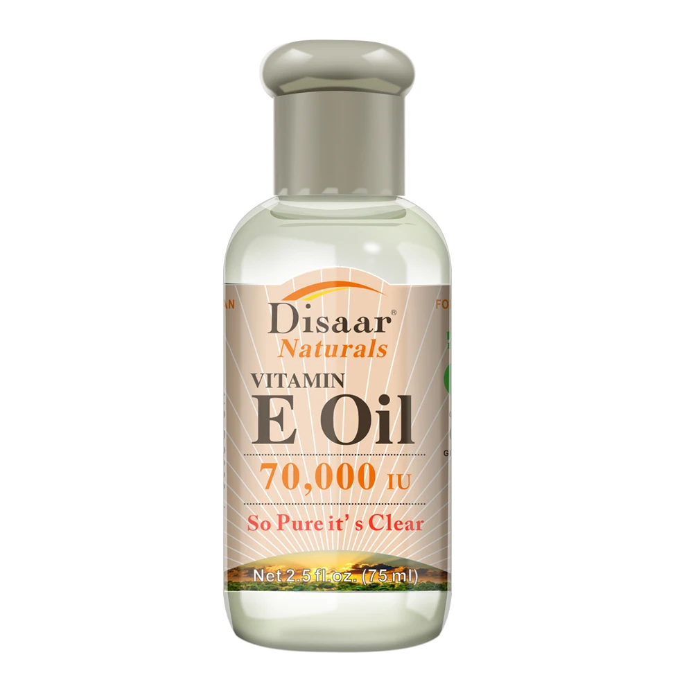 Disaar Body Face Care Massage Oil Vitamin E Moisturizing Natural Essential Oil For All Skin Type
Disaar Body Face Care Massage Oil Vitamin E Moisturizing Natural Essential Oil For All Skin Type