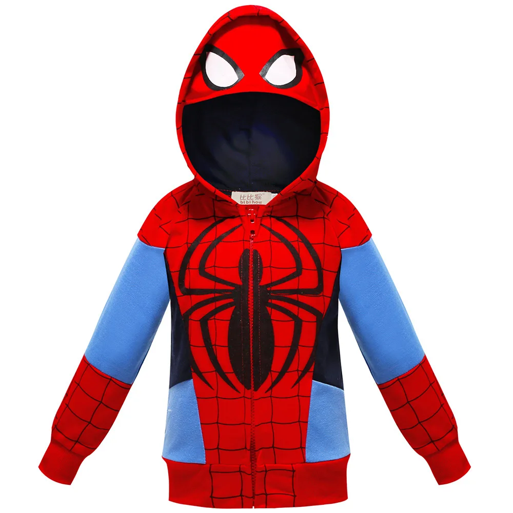 Wholesale Spring Autumn Children Kids' Spider-Man Jacket Coat Boys Cartoon Zipper Sweater Hoodie TZ-14, Pictures show
Wholesale Spring Autumn Children Kids' Spider-Man Jacket Coat Boys Cartoon Zipper Sweater Hoodie TZ-14, Pictures show