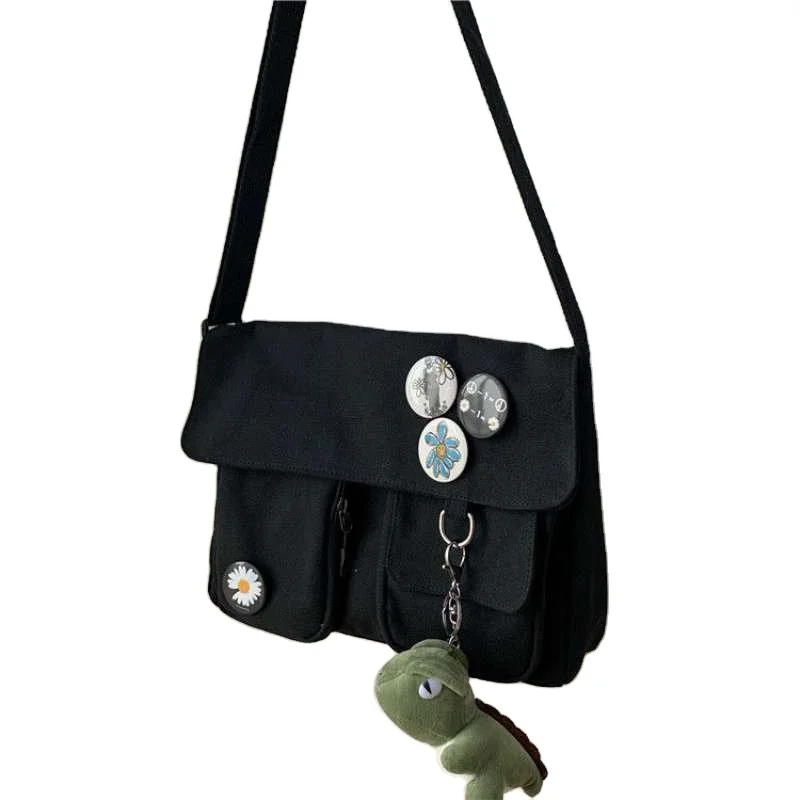 Women Canvas Messenger Bag Youth Ladies Fashion Shoulder Bag Student Large Capacity Female Crossbody Bags Women Packet, Black/white
Women Canvas Messenger Bag Youth Ladies Fashion Shoulder Bag Student Large Capacity Female Crossbody Bags Women Packet, Black/white