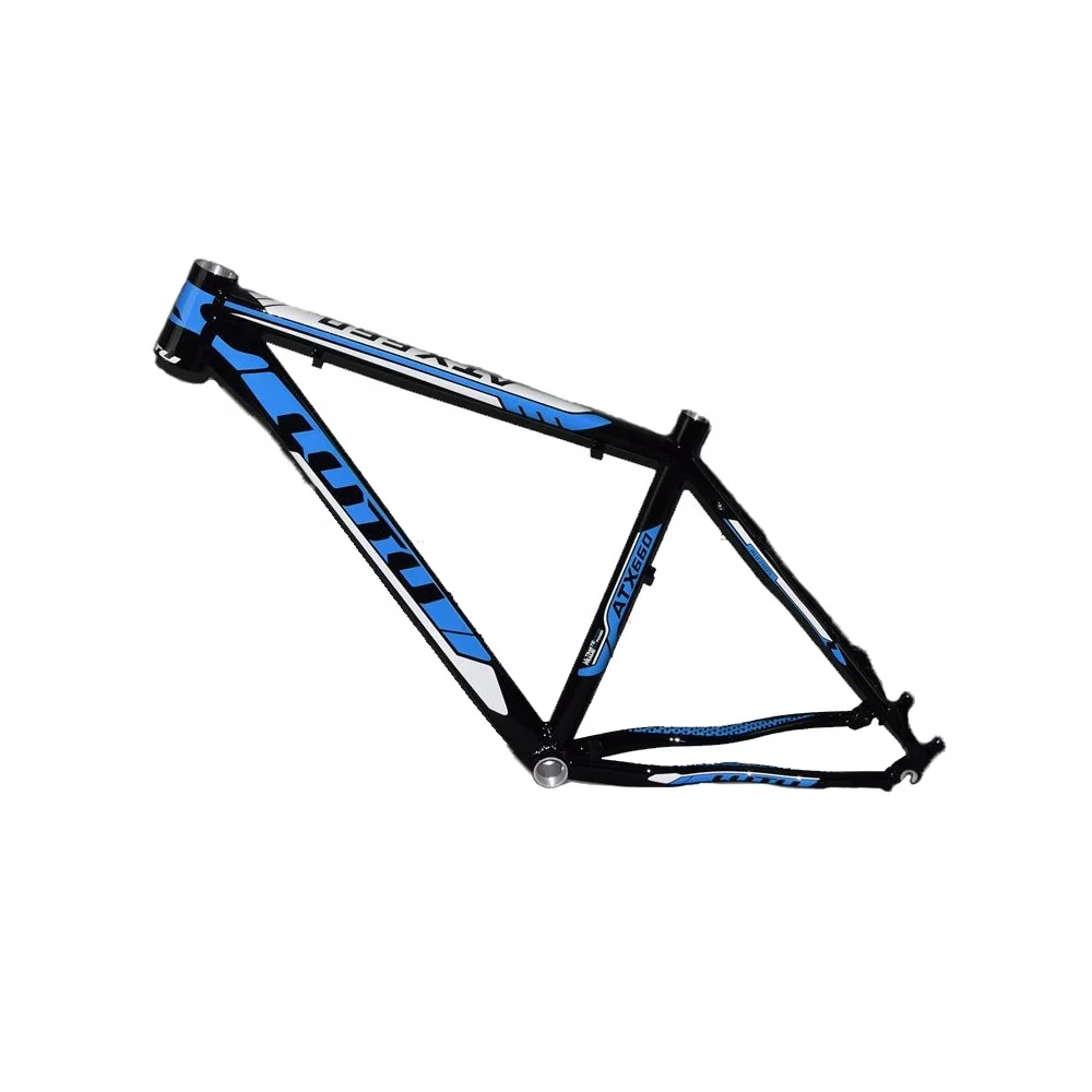 Bicycle frame 26 inch Super aluminum alloy mountain bike frame 27.5 tapered head tube
Bicycle frame 26 inch Super aluminum alloy mountain bike frame 27.5 tapered head tube
