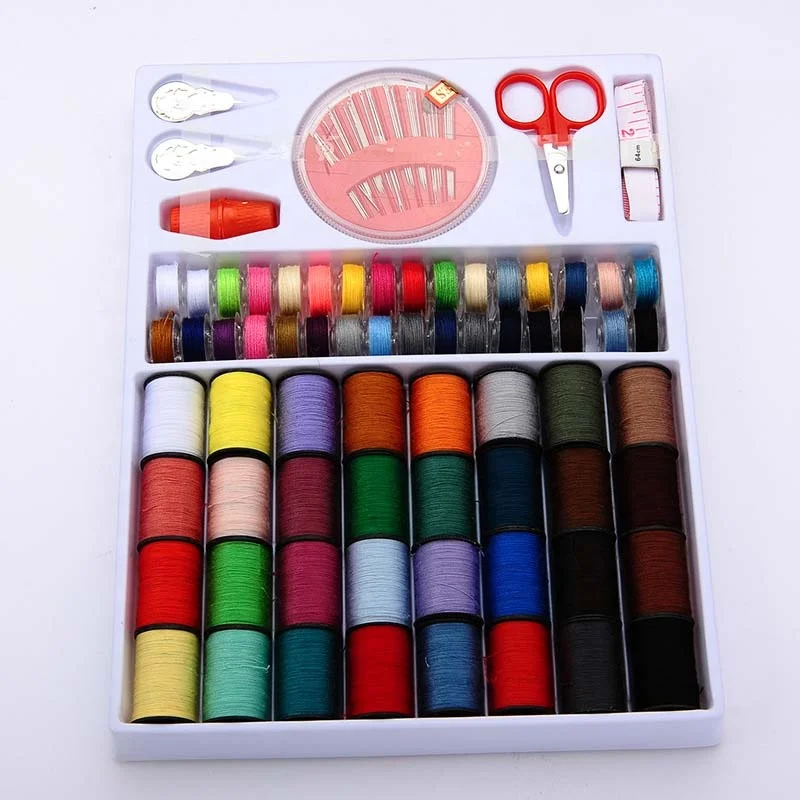Portable Cheap Travel Hotel Home Sewing Kit Large Thread Bobbin Ruler Scissors Basket for Sewing Machine OEM Brands DIY Craft
Portable Cheap Travel Hotel Home Sewing Kit Large Thread Bobbin Ruler Scissors Basket for Sewing Machine OEM Brands DIY Craft