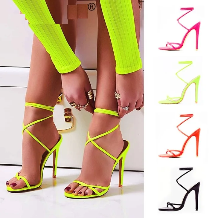 hb10167a 2020 New design women high heel sandals size 12 fashion lace-up ultra high with shoes, Green, black, rose red, orange
hb10167a 2020 New design women high heel sandals size 12 fashion lace-up ultra high with shoes, Green, black, rose red, orange