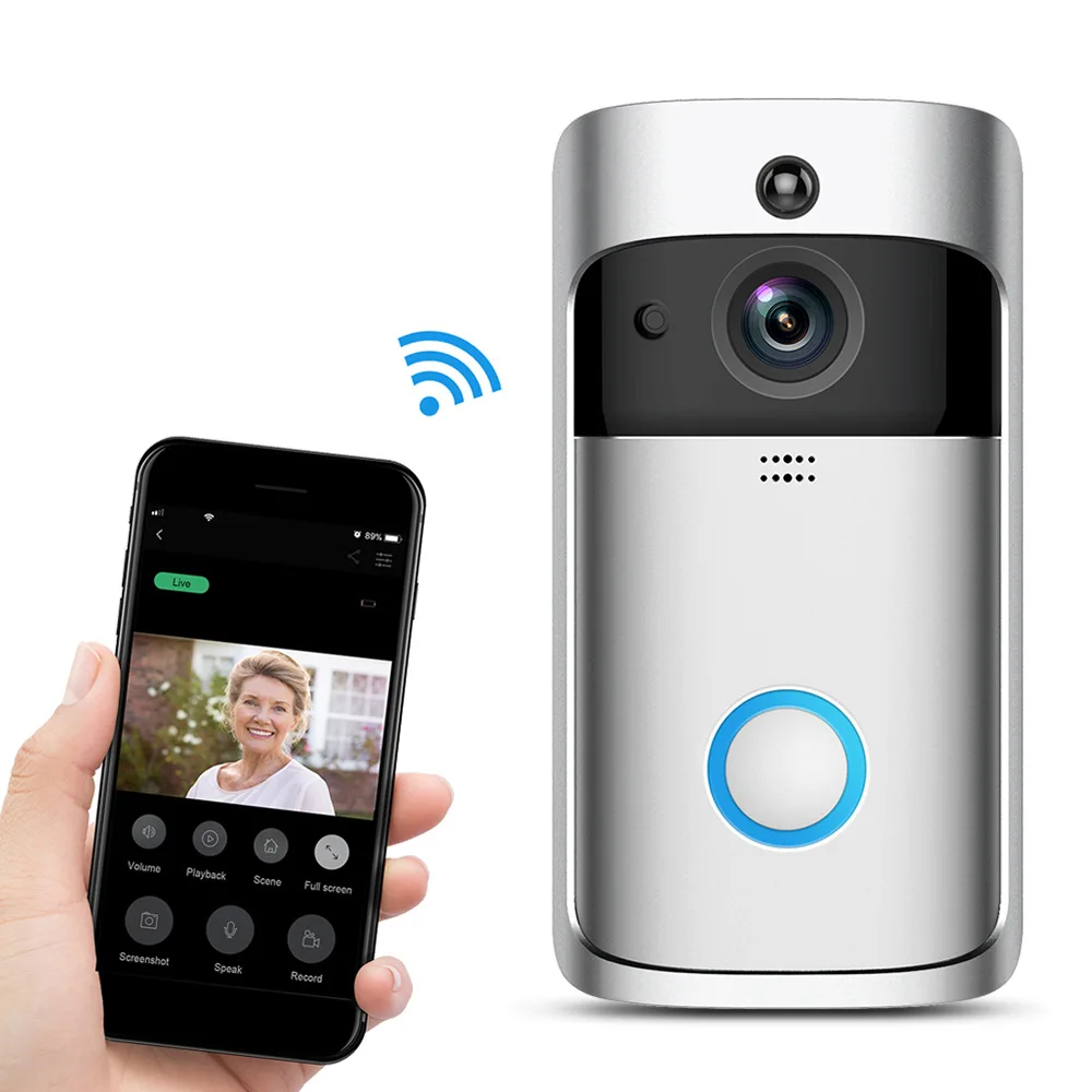 App control wireless video doorbell smart wifi doorbell waterproof wireless doorbell
App control wireless video doorbell smart wifi doorbell waterproof wireless doorbell