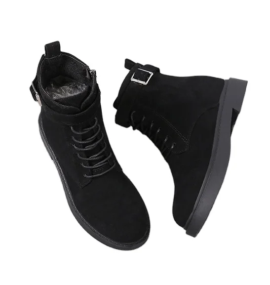Autumn and winter fashion women's boots lace-up flat women's shoes suede Korean style short boots
Autumn and winter fashion women's boots lace-up flat women's shoes suede Korean style short boots