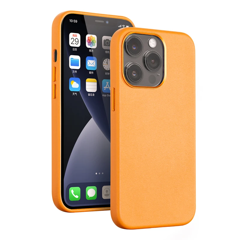 Funsion Ultra-thin phone cases Colorful Shockproof protective luxury Genuine Leather For iPhone 13 phone Case With Magnetic ring
Funsion Ultra-thin phone cases Colorful Shockproof protective luxury Genuine Leather For iPhone 13 phone Case With Magnetic ring