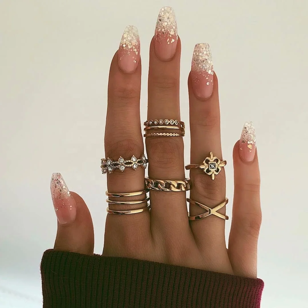 19061806 Ring Carved Cubic Zirconia Ring Set Ladies Retro Boho fFingertips Party Ring Girl Punk Jewelry Gift, Gold & rhinestone
19061806 Ring Carved Cubic Zirconia Ring Set Ladies Retro Boho fFingertips Party Ring Girl Punk Jewelry Gift, Gold & rhinestone