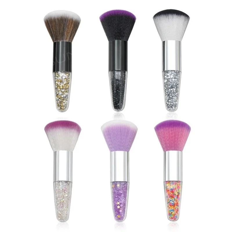 Professional Conical Crystal Diamond Granular Transparent Handle Makeup Brushes Powder Blush Brush, Customized color
Professional Conical Crystal Diamond Granular Transparent Handle Makeup Brushes Powder Blush Brush, Customized color