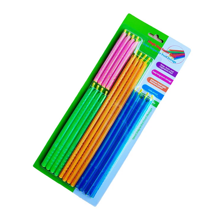 CL146 16PCS Plastic Bag Clip Seal Stick Multifunction Kitchen Tools Storage Bag Sealer Clamp Snack Fresh Food Rod Clip, 4 colors
CL146 16PCS Plastic Bag Clip Seal Stick Multifunction Kitchen Tools Storage Bag Sealer Clamp Snack Fresh Food Rod Clip, 4 colors