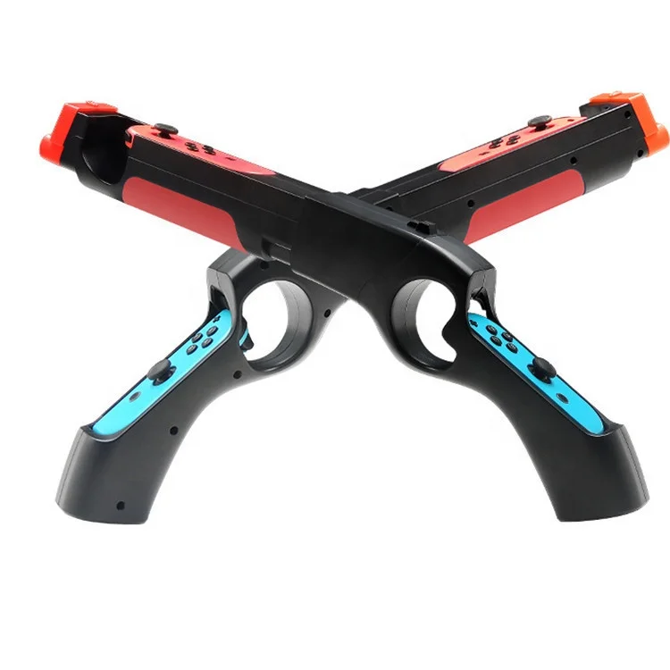 Game Gun Handle Grips Switch Shooting Game Somatosensory Handle Gun for N-Switch, Black
Game Gun Handle Grips Switch Shooting Game Somatosensory Handle Gun for N-Switch, Black