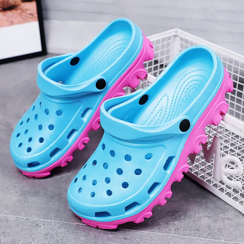 Custom Clogs summer hollow garden hole shoes EVA home sandals outdoor leisure beach shoes men womens clogs sandals shoes, See color options
Custom Clogs summer hollow garden hole shoes EVA home sandals outdoor leisure beach shoes men womens clogs sandals shoes, See color options