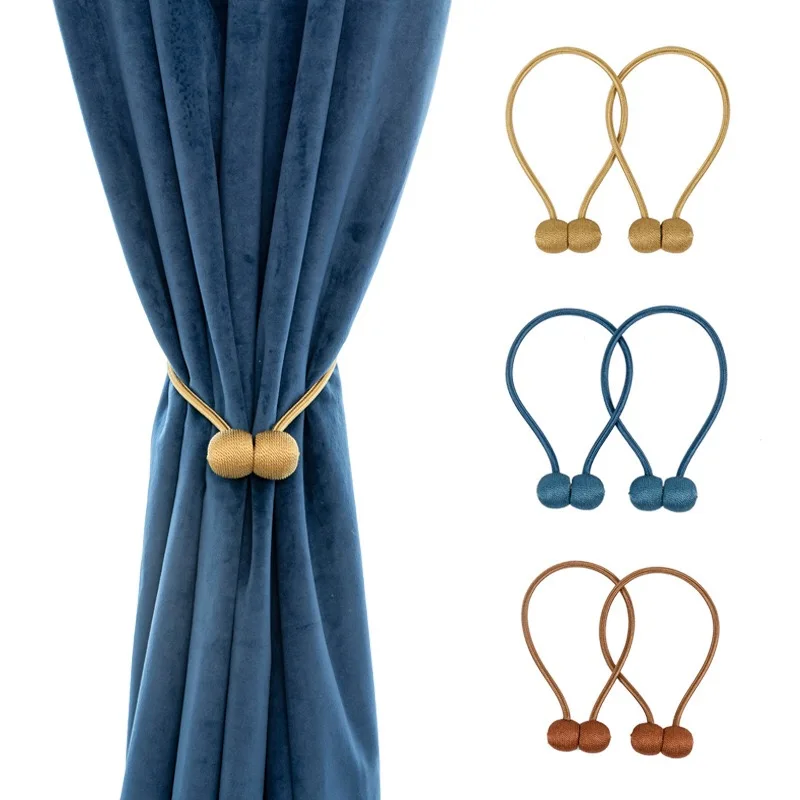 Wholesale new style modern accessories rope curtain magnetic tiebacks, Regular color or customized color
Wholesale new style modern accessories rope curtain magnetic tiebacks, Regular color or customized color