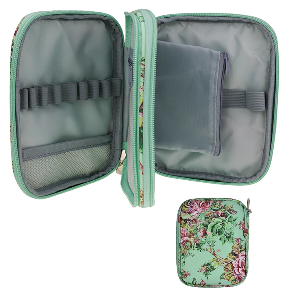 Crochet Hook Case Empty Zipper Bags Organizer Portable Crochet Storage Bag for Crochet Needles and Other Knitting Accessories, As picture
Crochet Hook Case Empty Zipper Bags Organizer Portable Crochet Storage Bag for Crochet Needles and Other Knitting Accessories, As picture